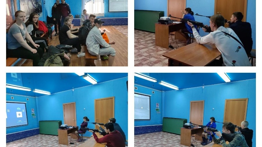Городские соревнования по стрельбе из лазерной винтовки в рамках подготовки обучающихся допризывного возраста, посвященные 77-годовщине со Дня Победы в Великой Отечественной войне