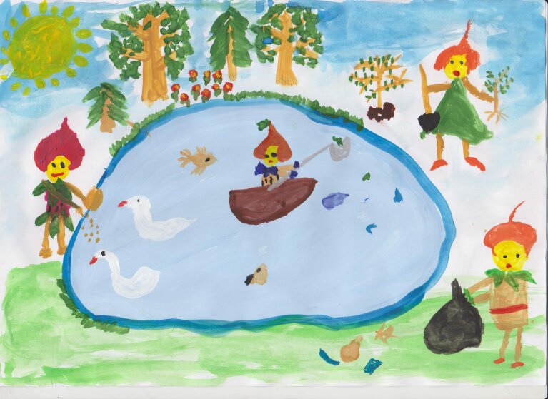 Конкурс детского рисунка «Эколята - друзья и защитники Природы!»